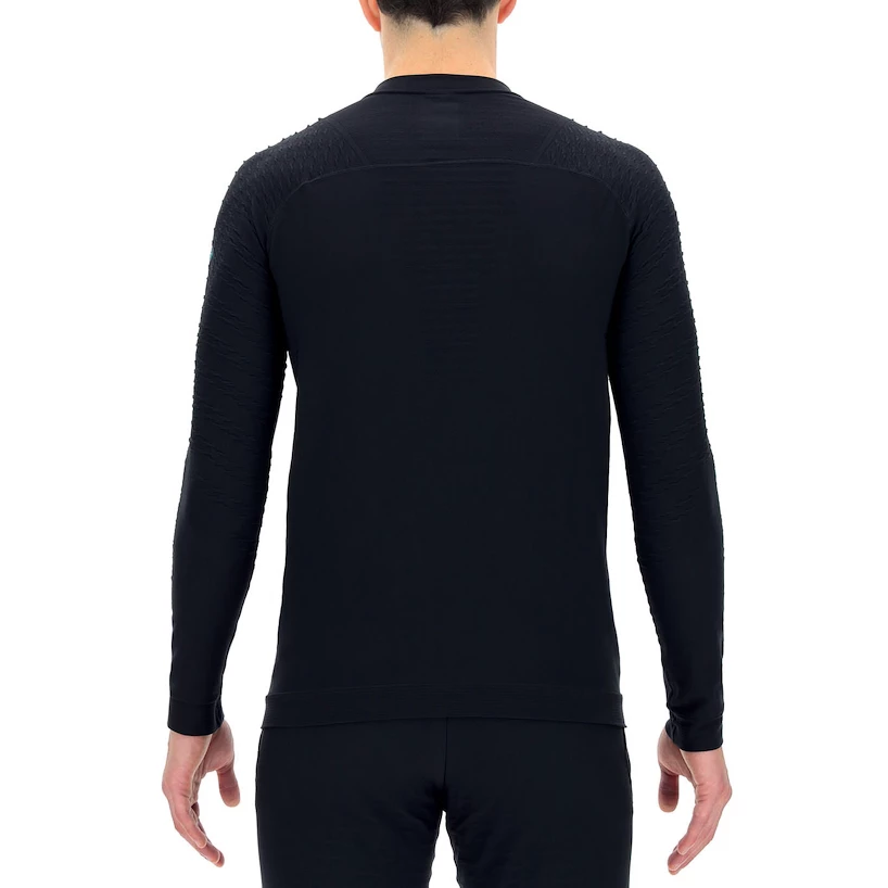 Heren T-shirt UYN  Run Fit OW Shirt Blackboard