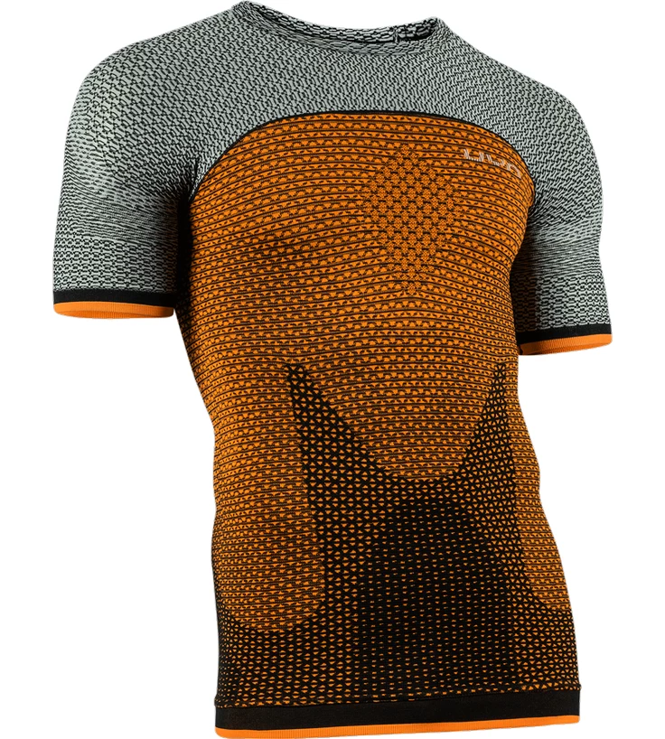 Heren T-shirt UYN  Running Alpha OW orange/grey S