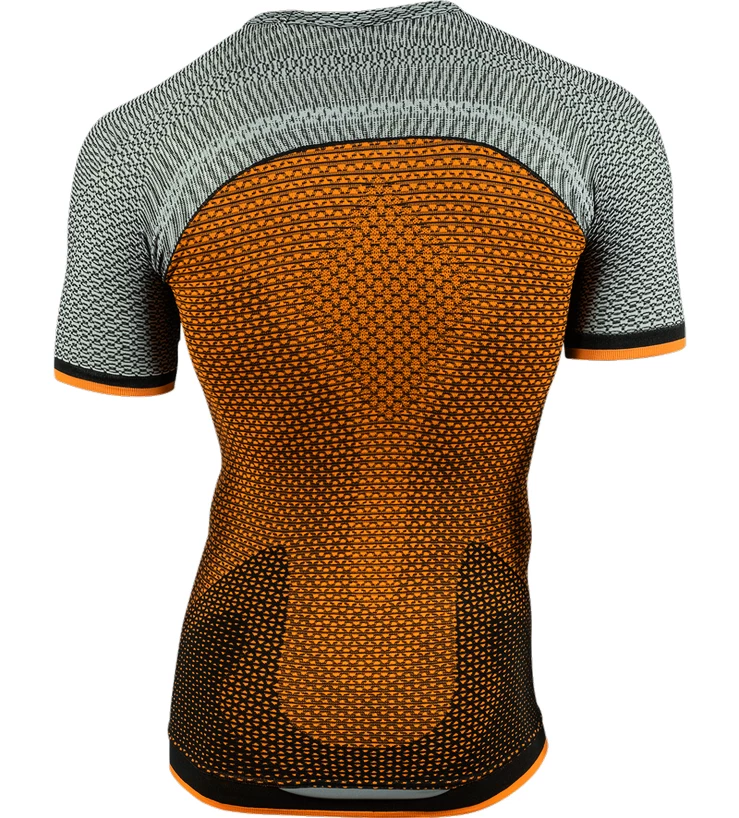 Heren T-shirt UYN  Running Alpha OW orange/grey S