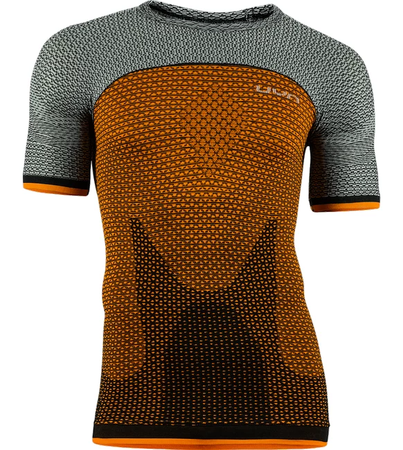 Heren T-shirt UYN  Running Alpha OW orange/grey S