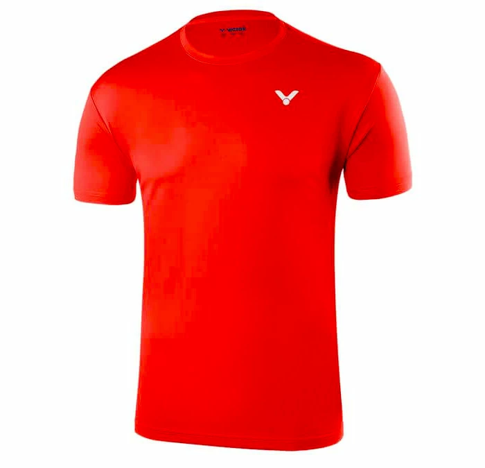 Heren T-shirt Victor  T-90022 D Red