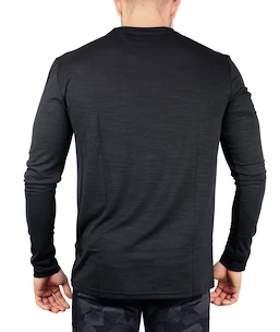 Heren T-shirt Virtus  Joker Melange LS Tee Black S