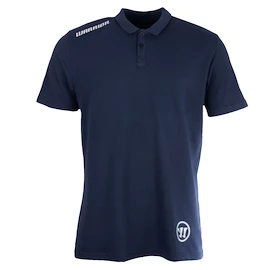 Heren T-shirt Warrior Street Cotton Polo Navy