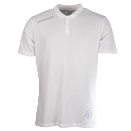 Heren T-shirt Warrior Street Cotton Polo White
