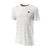 Heren T-shirt Wilson  Kaos Rapide Seamless Crew II China White