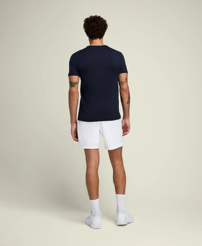 Heren T-shirt Wilson  M Team Seamless Crew Classic Navy