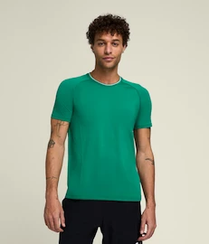 Heren T-shirt Wilson M Team Seamless Crew Courtside Green