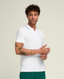 Heren T-shirt Wilson M Team Seamless Polo 2.0 Bright White