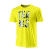 Heren T-shirt Wilson  Stacked Tennis Tech Tee Sulphur Spring