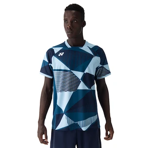 Heren T-shirt Yonex  Men's Crew Neck Shirt 10635 Ink Blue M