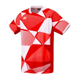 Heren T-shirt Yonex Men's Crew Neck Shirt 10635 Tango Red