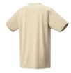 Heren T-shirt Yonex  Men's Crew Neck Shirt YM0050 Ice Beige