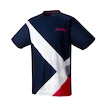 Heren T-shirt Yonex  T-Shirt YM0044 Indigo Marine XS