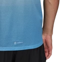 Heren tanktop adidas  Adizero Singlet App Sky Rush