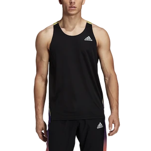 Heren tanktop adidas Bezit de vlucht Colorblock Black
