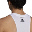 Heren tanktop adidas  Run Logo Tank White