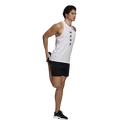 Heren tanktop adidas  Run Logo Tank White