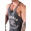 Heren tanktop Nebbia NEBBIA x OLYMPIA Washed Muscle Back Stringer GOLDEN AGE 791 black