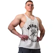 Heren tanktop Nebbia NEBBIA x OLYMPIA Washed Muscle Back Stringer GOLDEN AGE 791 light grey