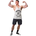 Heren tanktop Nebbia NEBBIA x OLYMPIA Washed Muscle Back Stringer GOLDEN AGE 791 light grey