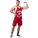 Heren tanktop Nebbia NEBBIA x OLYMPIA Washed Muscle Back Stringer GOLDEN AGE 791 red