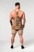 Heren tanktop Nebbia  Washed-off Oversized Stringer MAX OUT 359 Light Brown