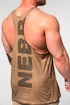 Heren tanktop Nebbia  Washed-off Oversized Stringer MAX OUT 359 Light Brown