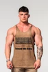 Heren tanktop Nebbia  Washed-off Oversized Stringer MAX OUT 359 Light Brown XL