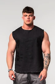 Heren tanktop Nebbia Washed-off Tank Top BEASTIN' 361 Black