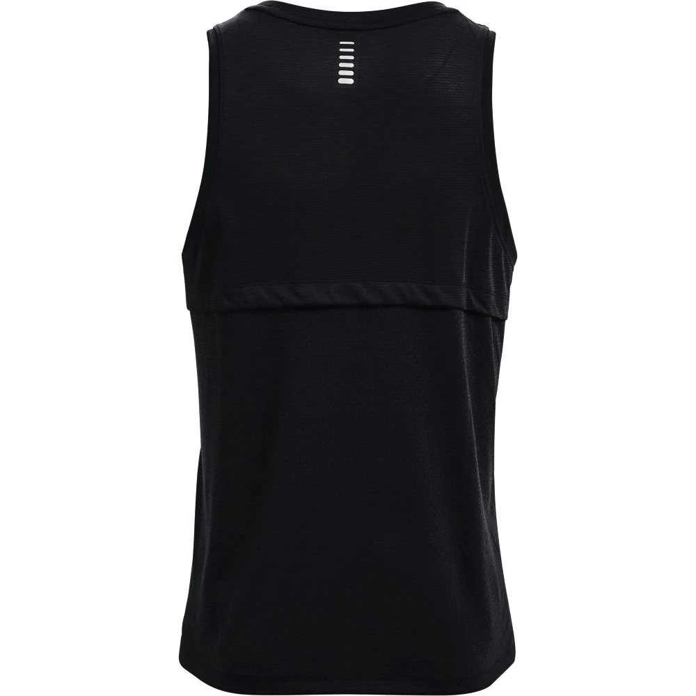 Heren tanktop Under Armour  Streaker Singlet Black