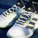 Heren tennisschoenen adidas Adizero Ubersonic 4.1 M FTWWHT/AURBLA