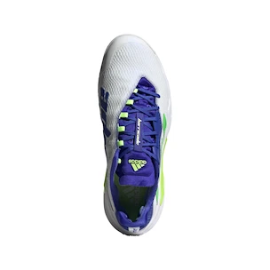 Heren tennisschoenen adidas  Barricade M White/Green/Ink