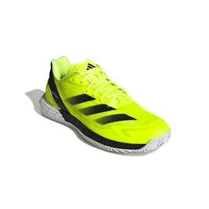 Heren tennisschoenen adidas  Defiant Speed 2 M Clay Lucid Lemon/Core Black  EUR 44 2/3