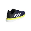Heren tennisschoenen adidas  SoleMatch Bounce Victory Blue/White/Acid Yellow