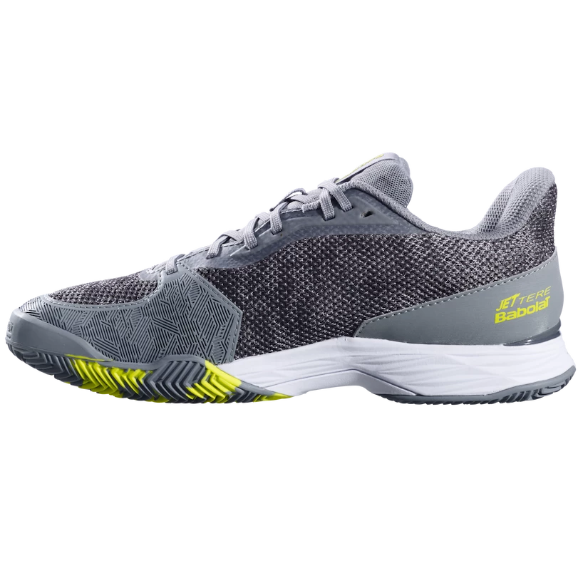 Heren tennisschoenen Babolat Jet Tere Clay Men Grey/Aero  EUR 40