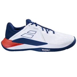 Heren tennisschoenen Babolat Propulse Fury 3 AC M White/Estate Blue