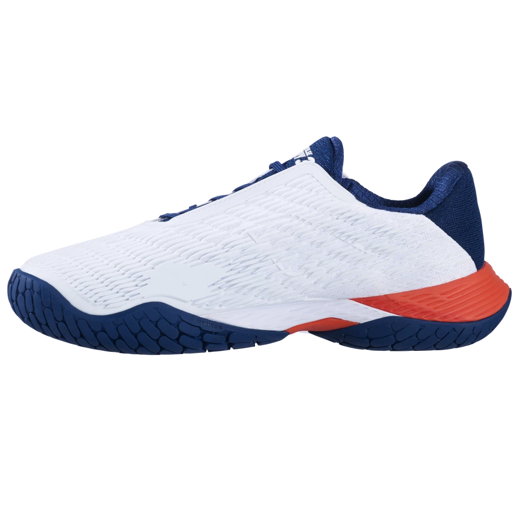 Heren tennisschoenen Babolat Propulse Fury 3 All Court Men White/Estate Blue