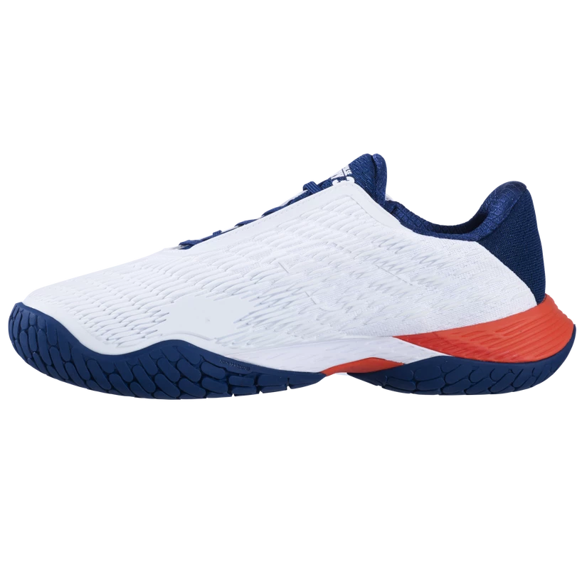 Heren tennisschoenen Babolat Propulse Fury 3 All Court Men White/Estate Blue  EUR 42,5