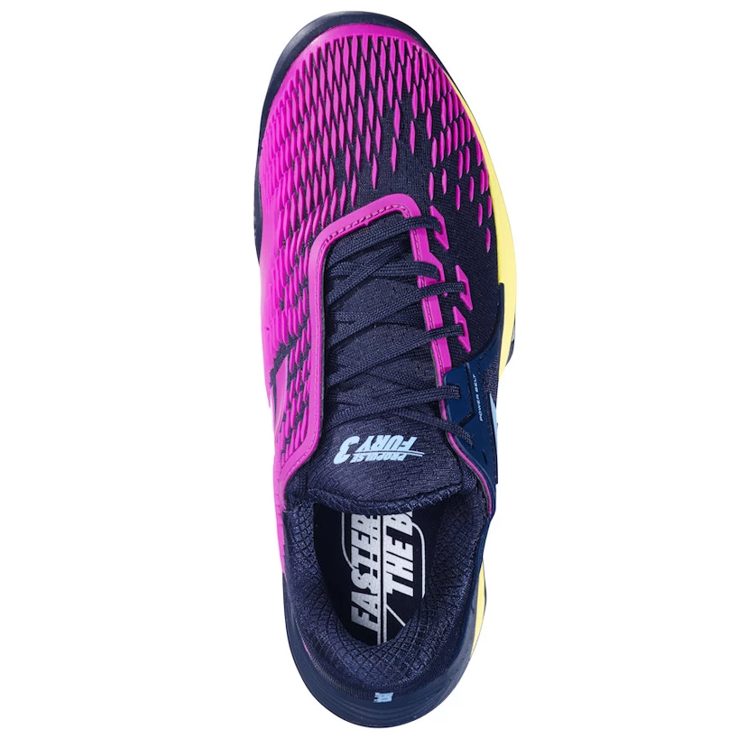 Heren tennisschoenen Babolat Propulse Fury 3 Clay Men Dark Blue/Pink Aero