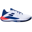 Heren tennisschoenen Babolat Propulse Fury 3 Clay Men White/Estate Blue