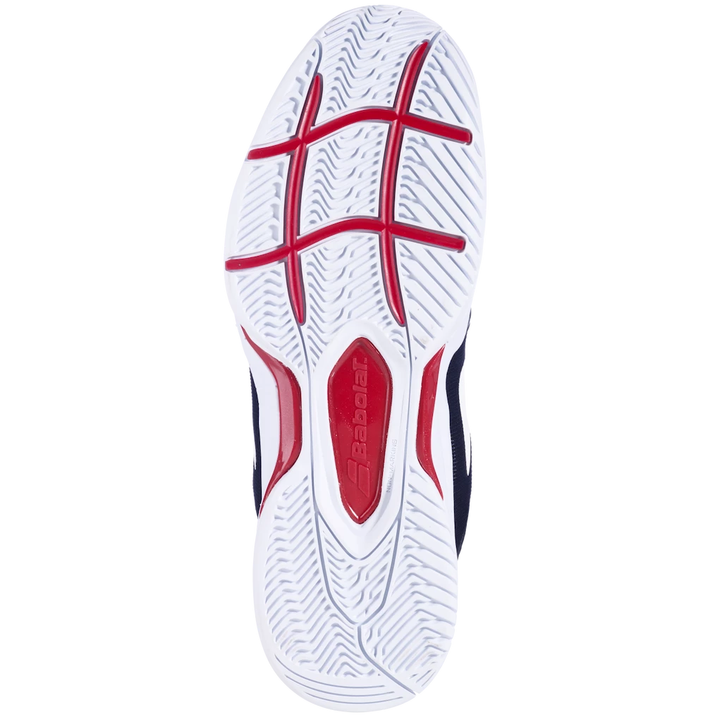 Heren tennisschoenen Babolat SFX 3 All Court Men Black/Poppy Red