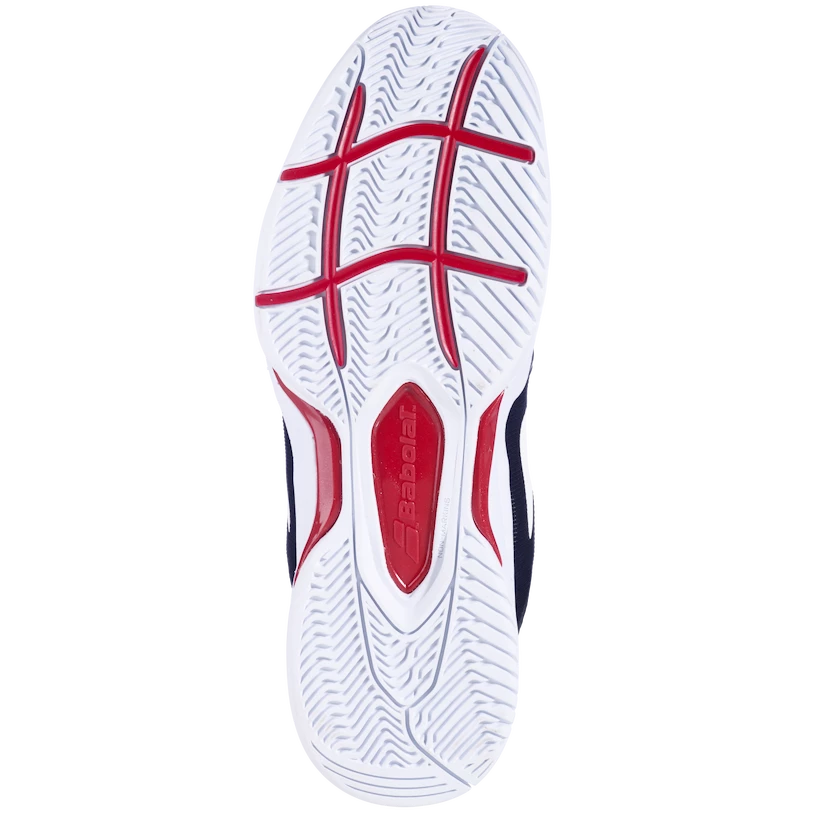 Heren tennisschoenen Babolat SFX 3 All Court Men Black/Poppy Red