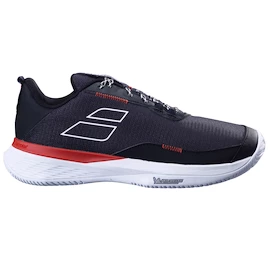 Heren tennisschoenen Babolat SFX Evo All Court Men Black/Fiesta Red