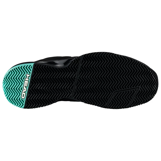 Heren tennisschoenen Head Revolt Pro 4.0 Clay Black/Teal