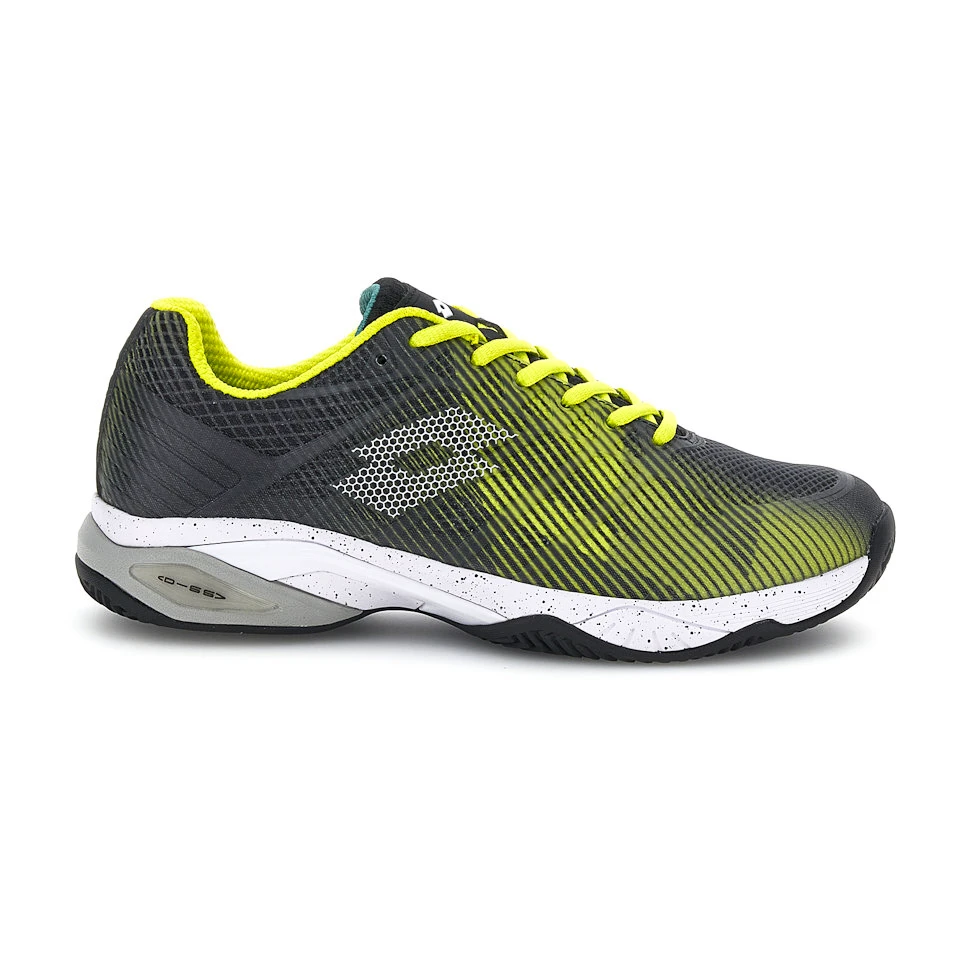 Heren tennisschoenen Lotto Mirage 300 III Clay All Black/Acacia Green