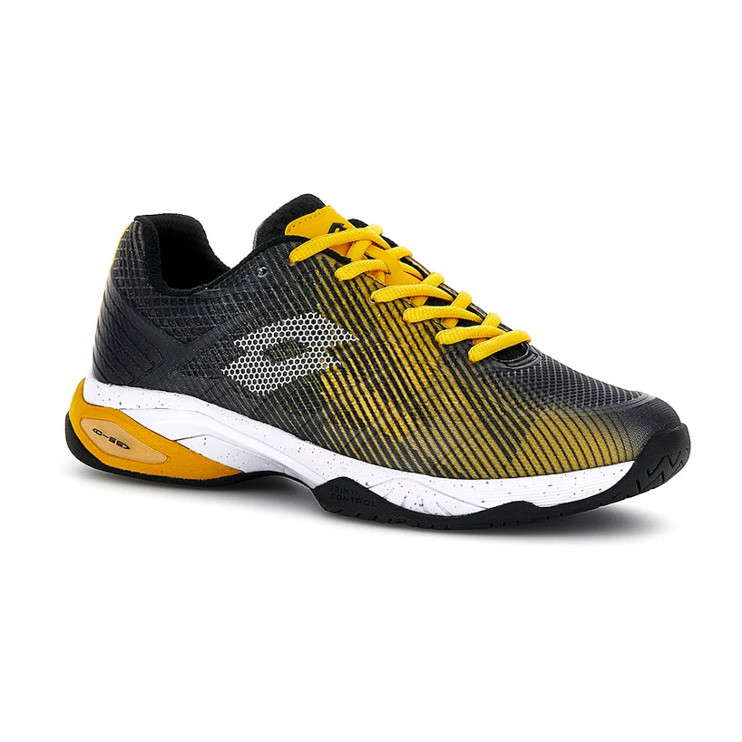 Heren tennisschoenen Lotto Mirage 300 III SPD Nectar Yellow/All White