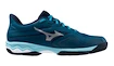 Heren tennisschoenen Mizuno Wave Exceed LIGHT 2 AC Moroccan Blue/White/Bluejay