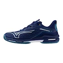 Heren tennisschoenen Mizuno Wave Exceed Tour 6 CC Bellwether Blue/White  EUR 42