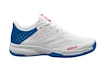 Heren tennisschoenen Wilson Kaos Stroke 2.0 White/Deja Vu Blue