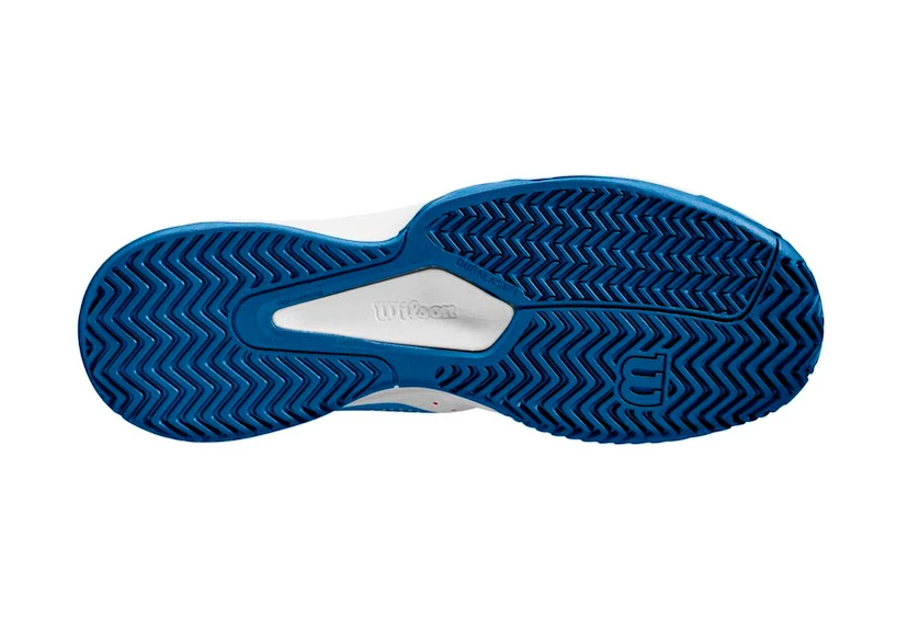 Heren tennisschoenen Wilson Kaos Stroke 2.0 White/Deja Vu Blue